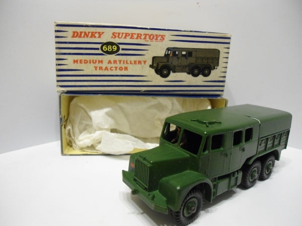 The Dinky 689 Dinky Medium Artillery Tractor Can it be improved